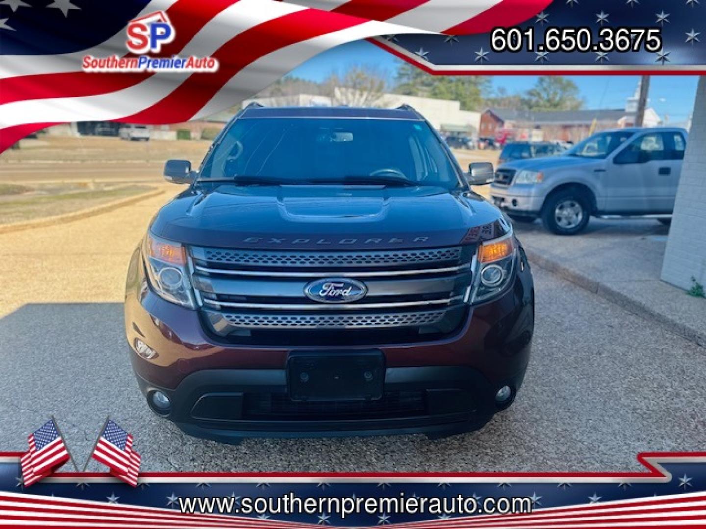 2015 RED FORD EXPLORER XLT (1FM5K7D89FG) , located at 922 W. Beacon St., Philadelphia, MS, 39350, (601) 650-3675, 32.770447, -89.127151 - Photo#1